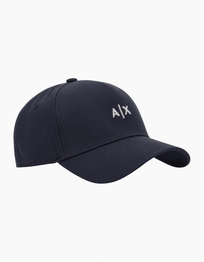 Mini AX Logo Navy Cap