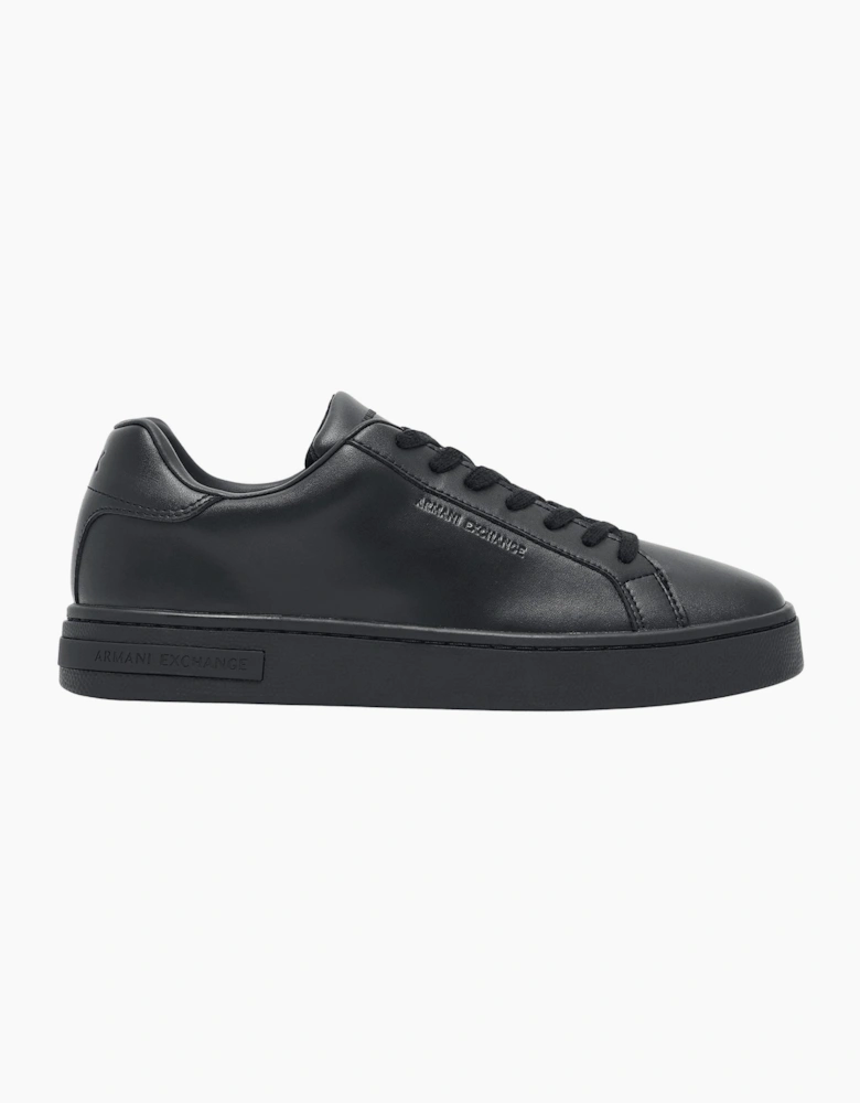 Leather Triple Black Sneaker Trainer