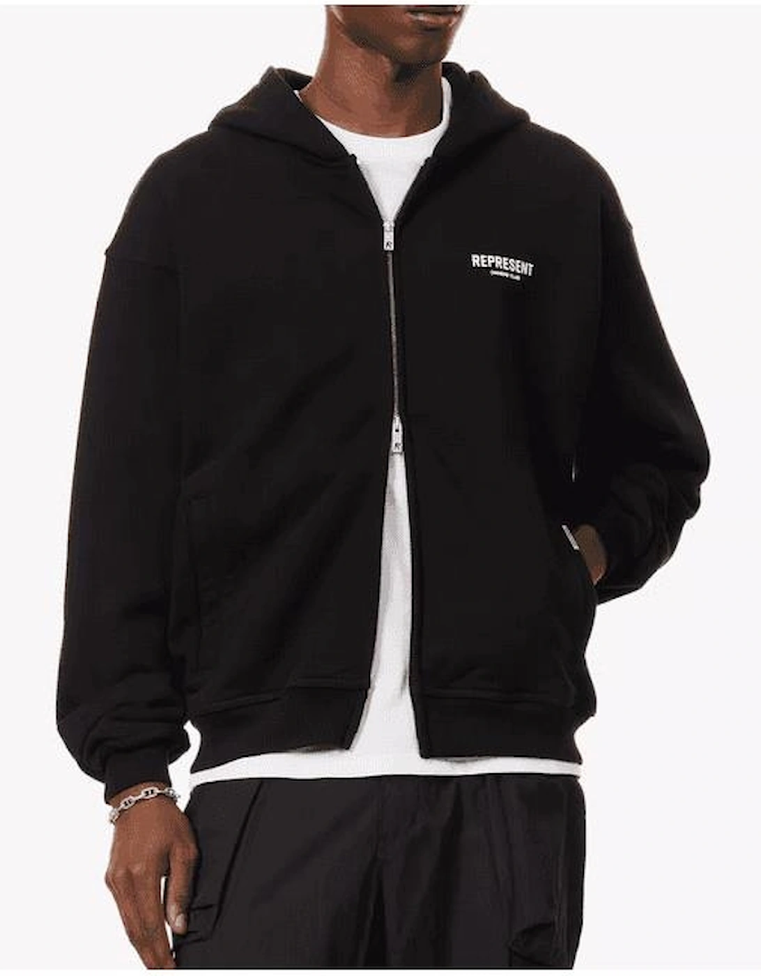 Owners Club Black Zip Hoodie