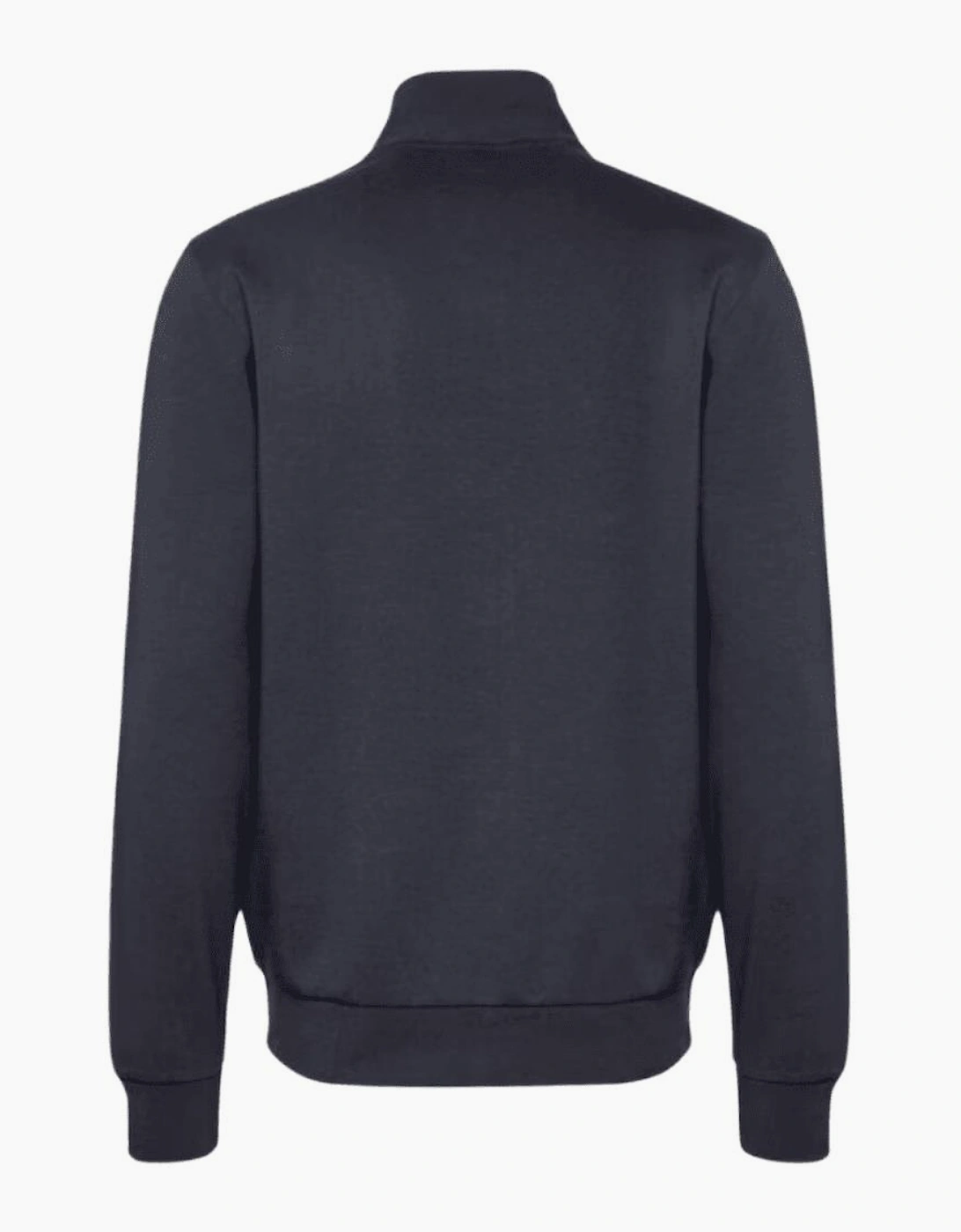 C-Stimmann Quarter Zip Funnel Neck Navy Sweatshirt