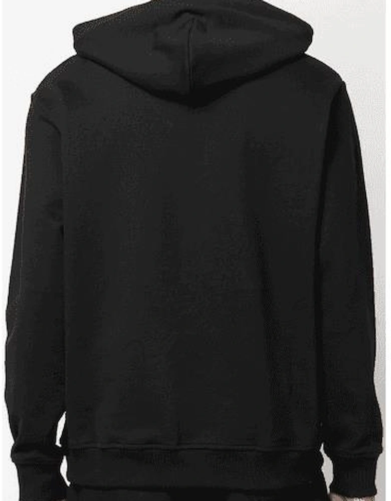 Cotton Tiger Logo Black/Gold Pullover Hooded Tracksuit