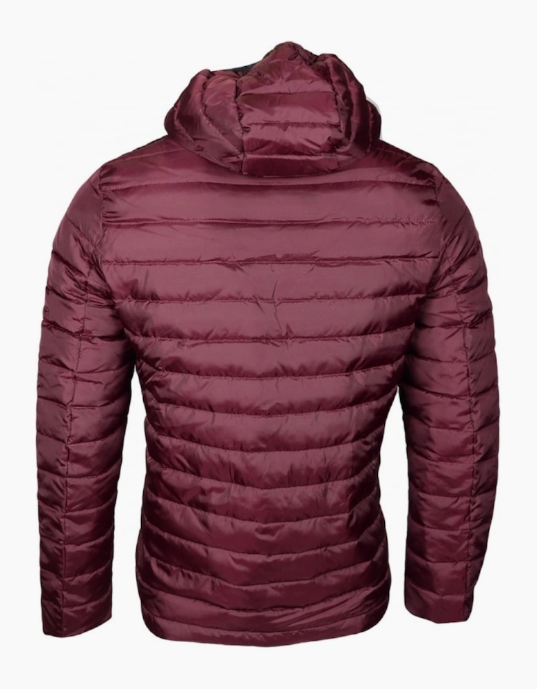 119AN Hooded Zip Vintage Port Nylon Jacket