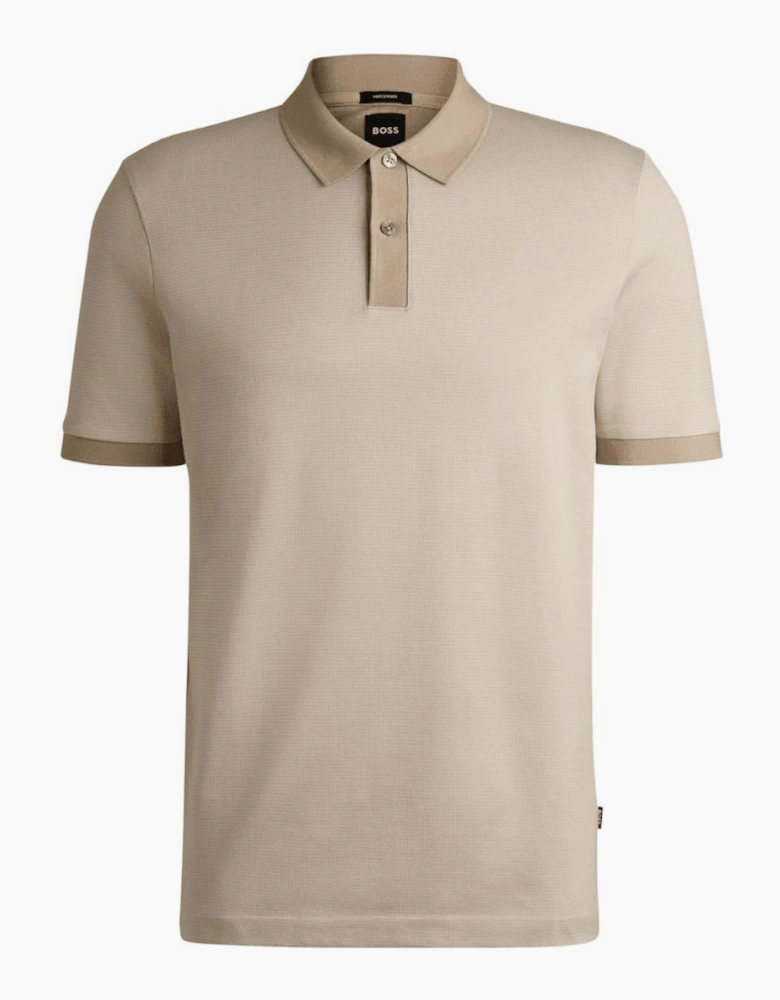 H-Parlay Regular Fit Beige Polo Shirt
