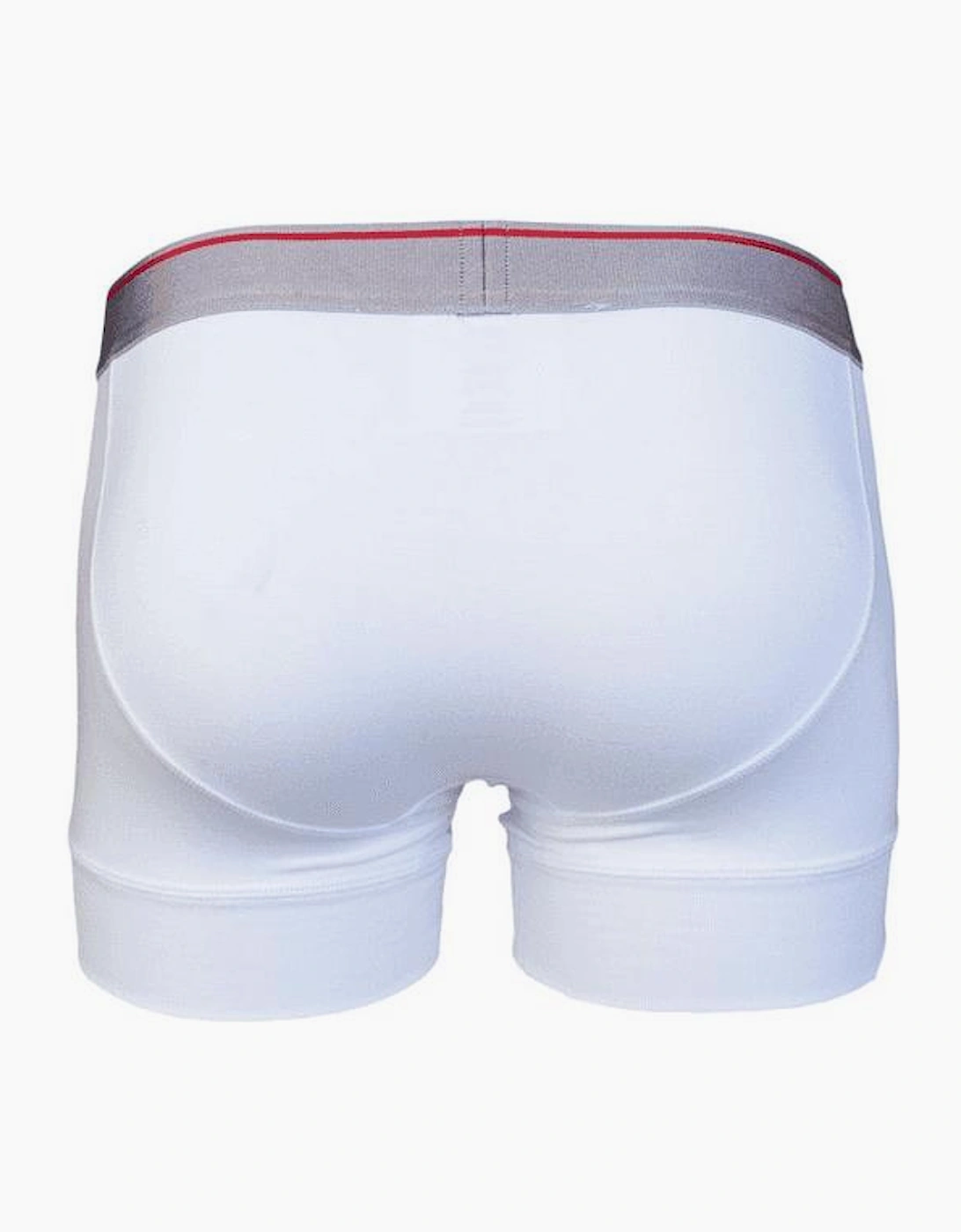 Cotton 2Pack White/Red Boxers