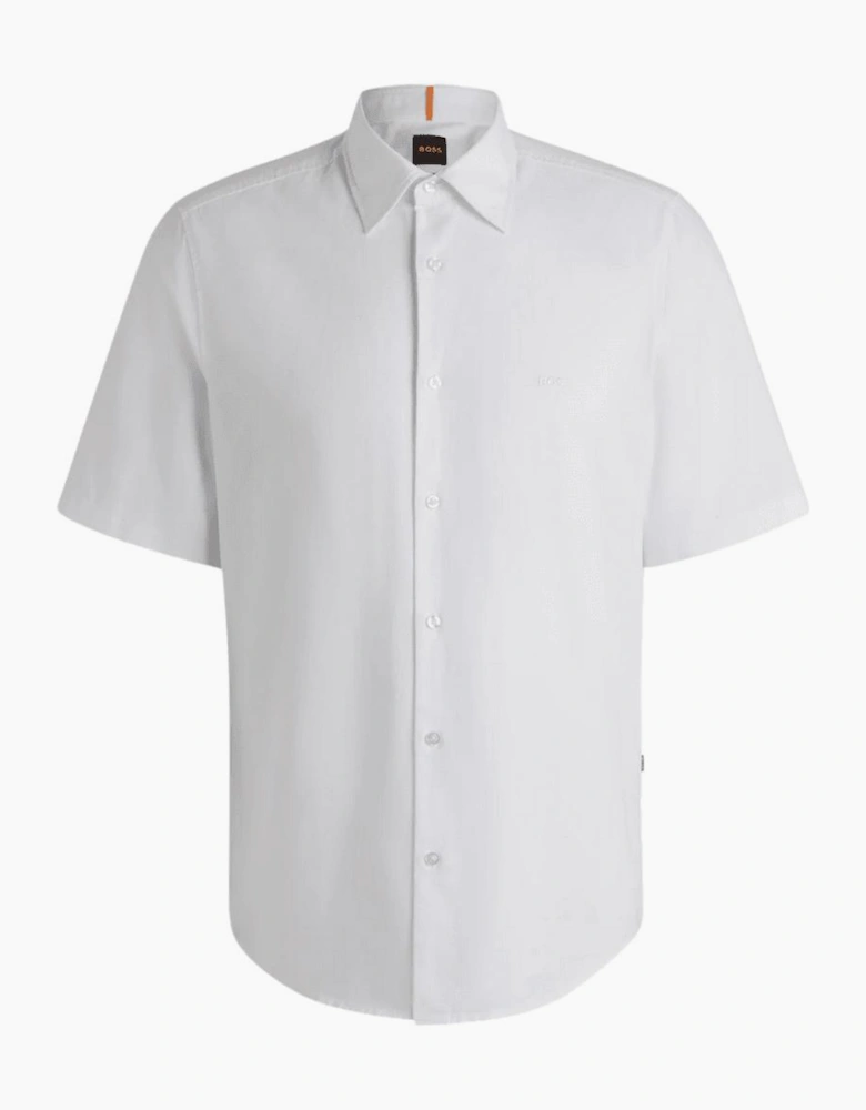 Rash_2 Regular Fit White Shirt