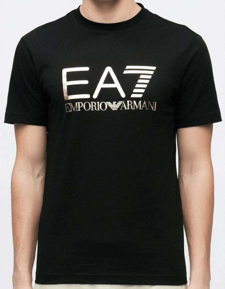 Foil Logo Black/Gold T-Shirt