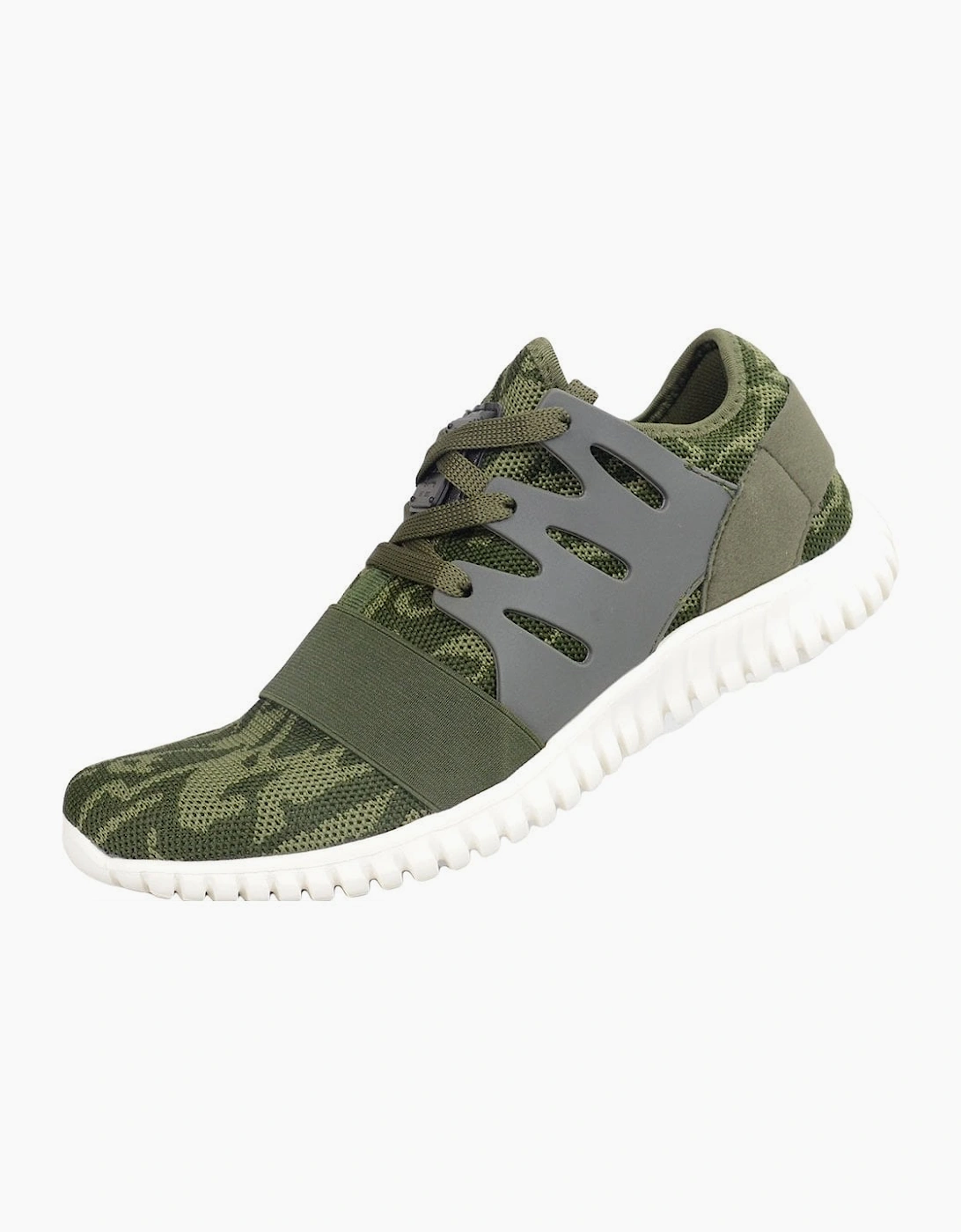 URBO Mesh Olive Green Trainer