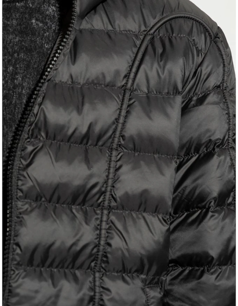 W-Scott Hooded Down Black Puffer Jacket