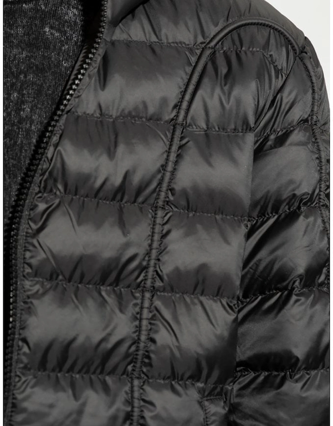 W-Scott Hooded Down Black Puffer Jacket