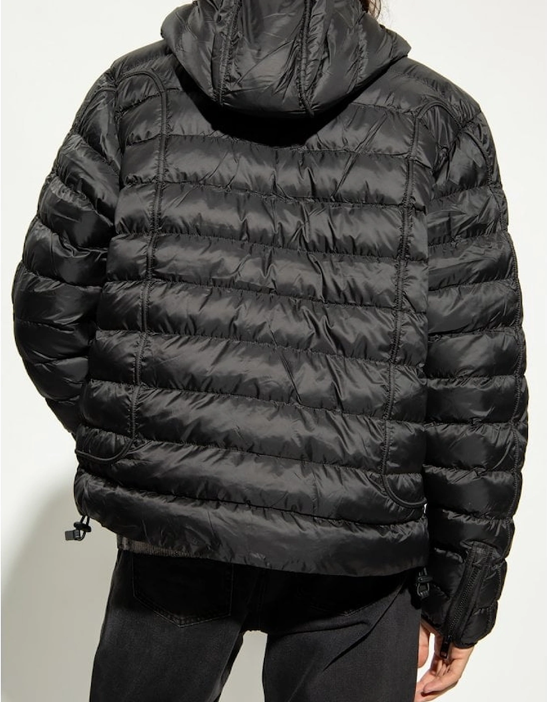 W-Scott Hooded Down Black Puffer Jacket