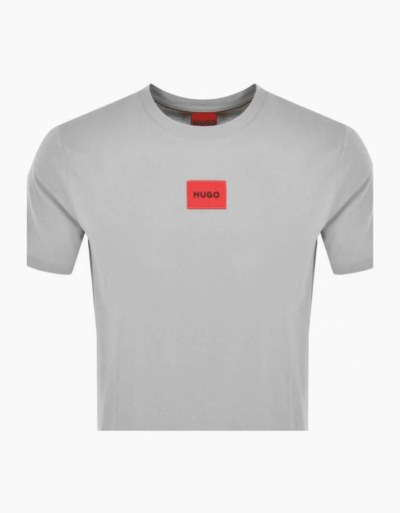 Diragolino212 Patch Logo Grey T-Shirt