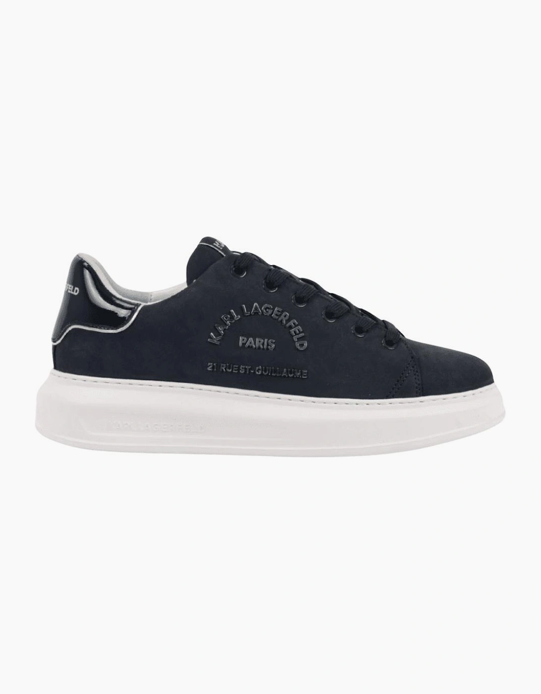 Navy/White Maison Logo Sneaker