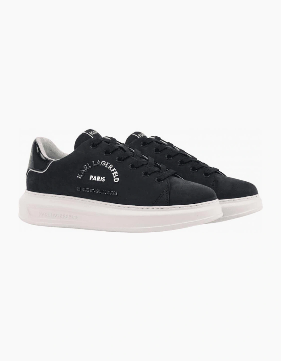 Navy/White Maison Logo Sneaker