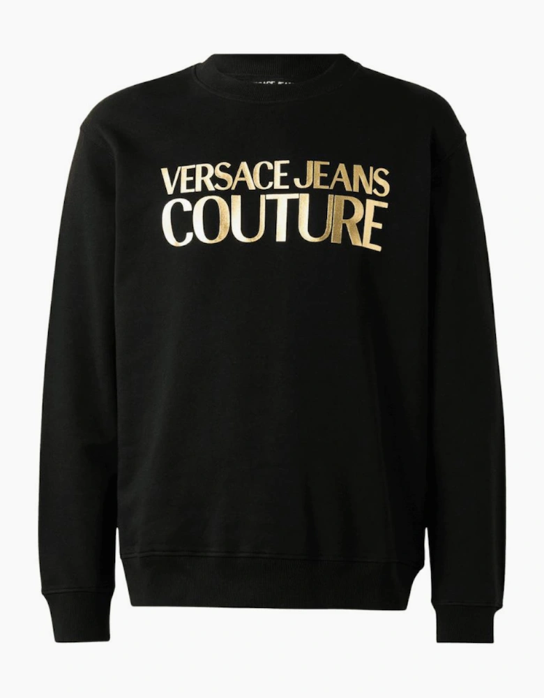 International Logo Black/Gold Sweatshirt