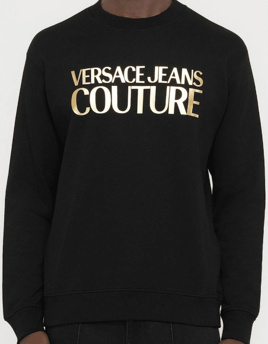 International Logo Black/Gold Sweatshirt