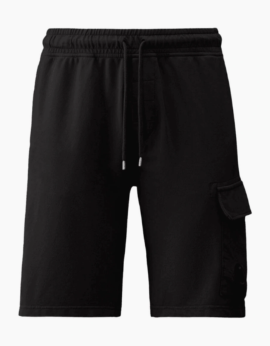 Light Fleece Lens Pocket Navy Cargo Shorts