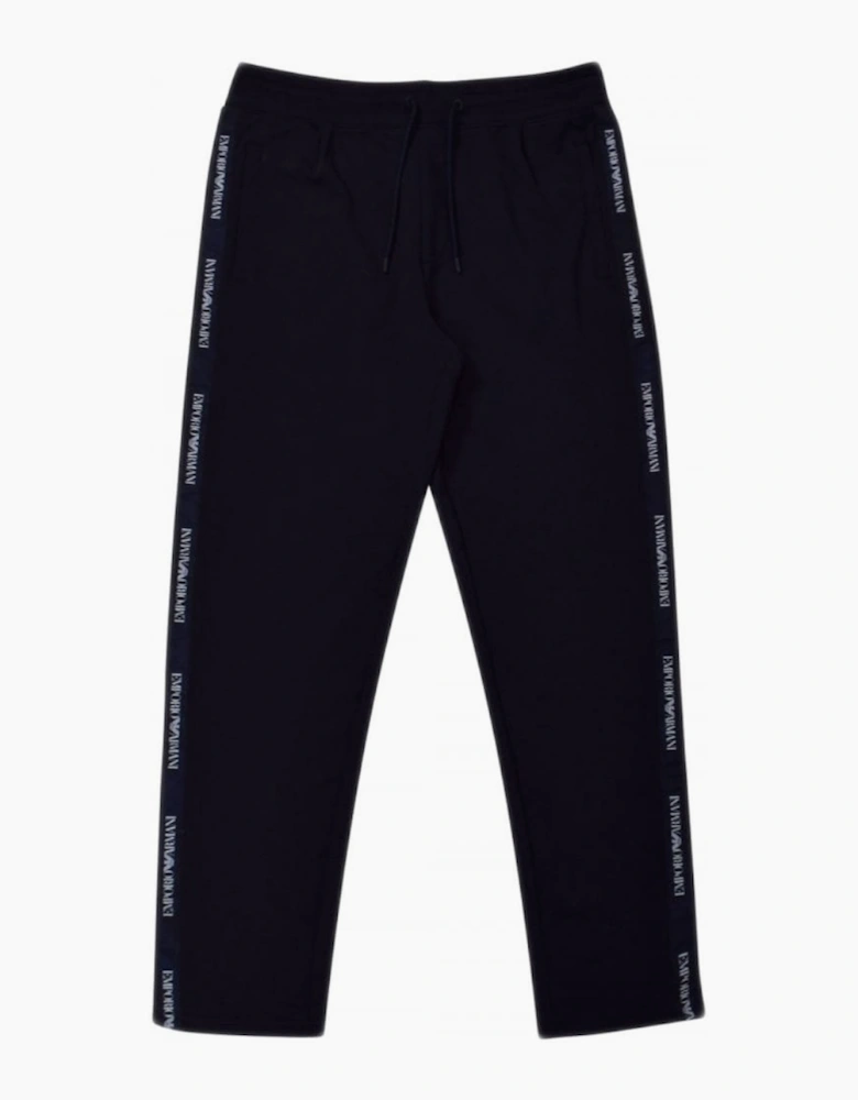 Cotton Pullover Hooded Navy Tracksuit