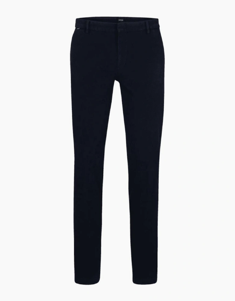 Kaito1 Slim Fit Navy Chino Trousers
