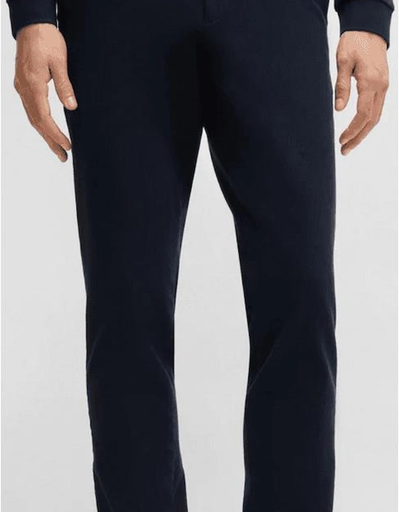 Kaito1 Slim Fit Navy Chino Trousers