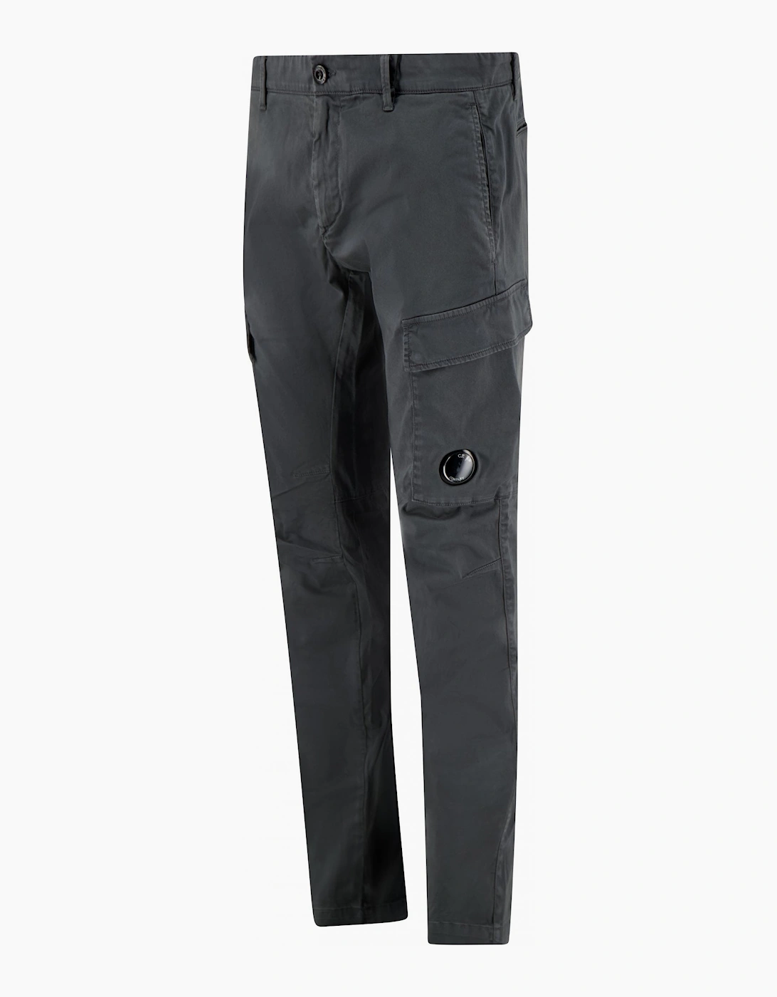 Stretch Sateen Lens Slate Grey Cargo Pant