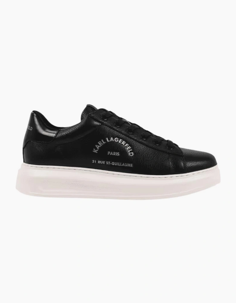 Maison Tumble Leather Black/White Sneaker Trainer