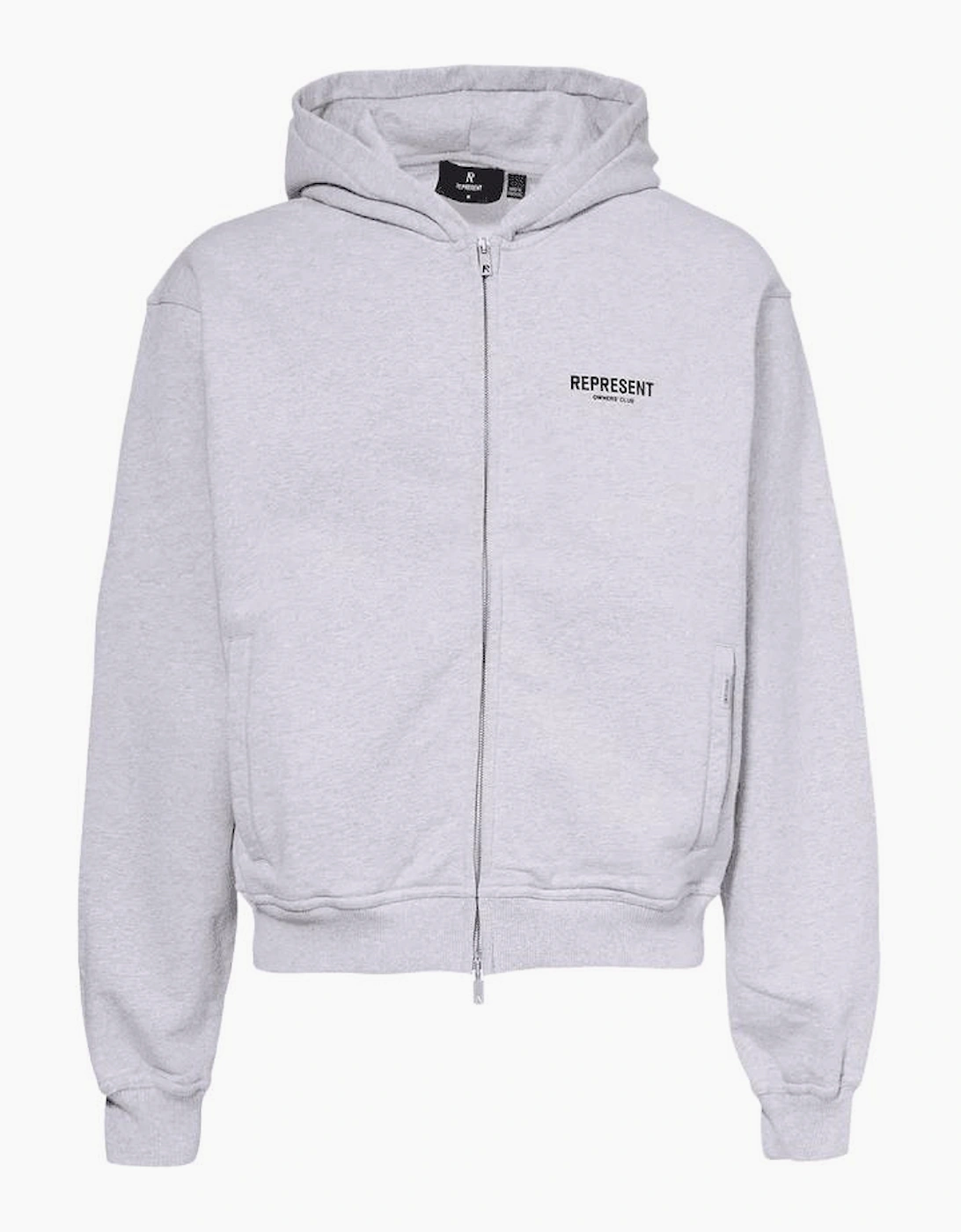 Owners Club Ash Grey Zip Hoodie