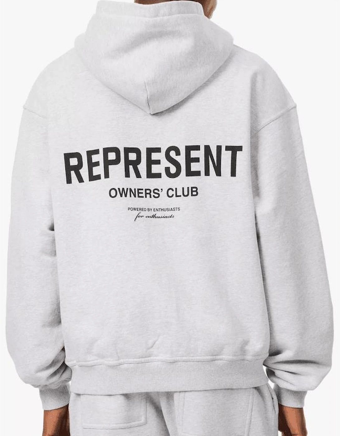 Owners Club Ash Grey Zip Hoodie