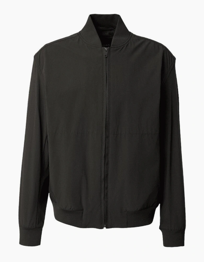 Osurf Nylon Black Bomber Jacket
