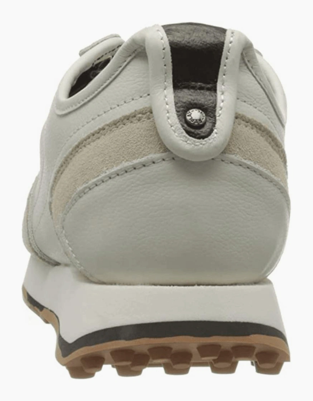 White Leather Sneaker Trainer
