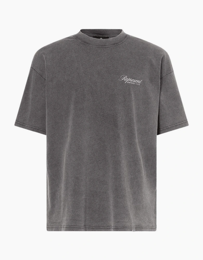 Scripted Owners Club Oversized Vintage Grey T-Shirt