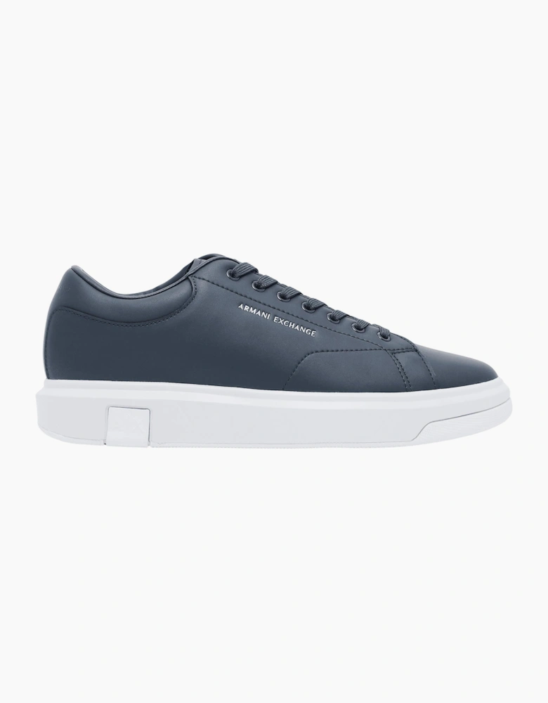 Action Leather Navy/White Sneaker Trainer