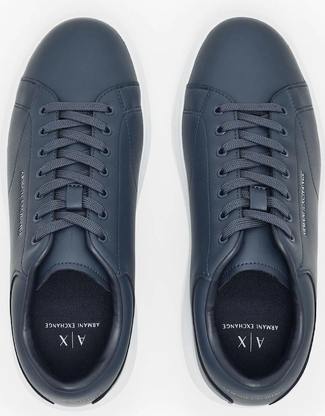 Action Leather Navy/White Sneaker Trainer