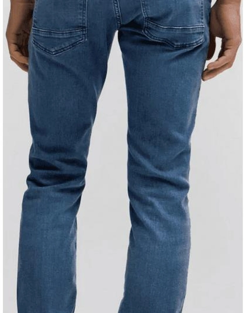 Delaware Regular Rise Slim Fit Blue Jeans
