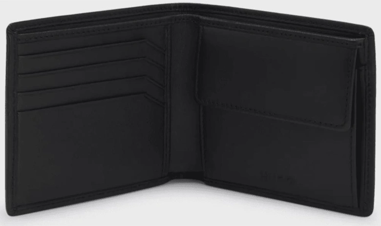 Subway_4 Leather Black Wallet