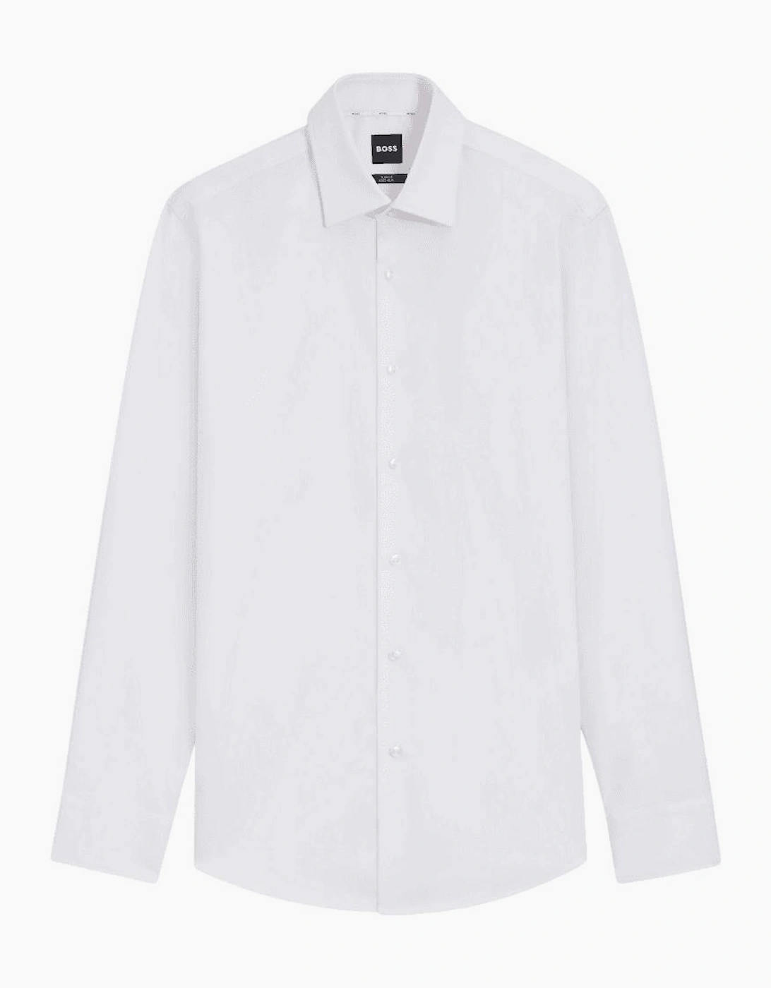 H-Hank Slim Fit Easy Iron White Shirt