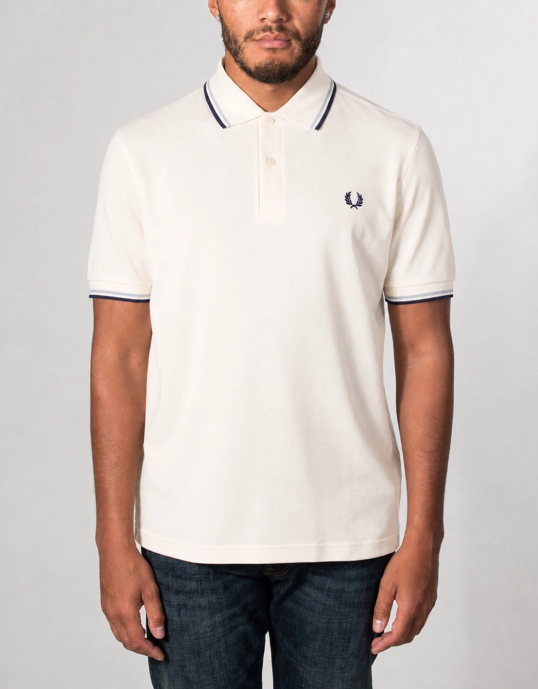 Regular Fit Twin Tipped Fred Perry Polo Shirt