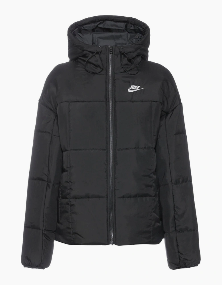Nike Plain Quilted Black Puffer Jacket