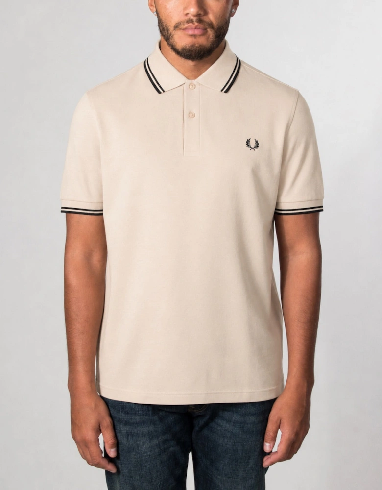 Regular Fit Twin Tipped Fred Perry Polo Shirt