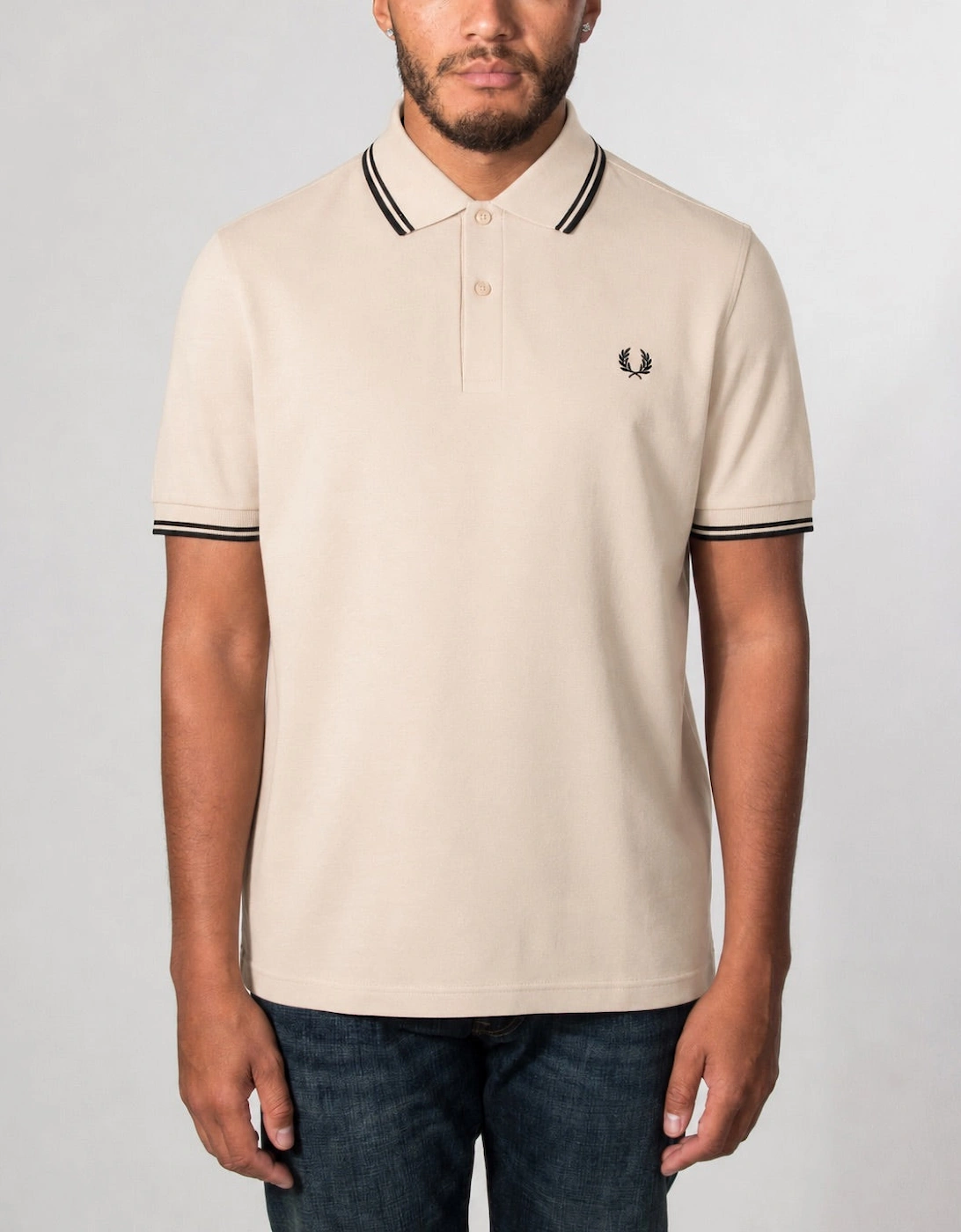 Regular Fit Twin Tipped Fred Perry Polo Shirt
