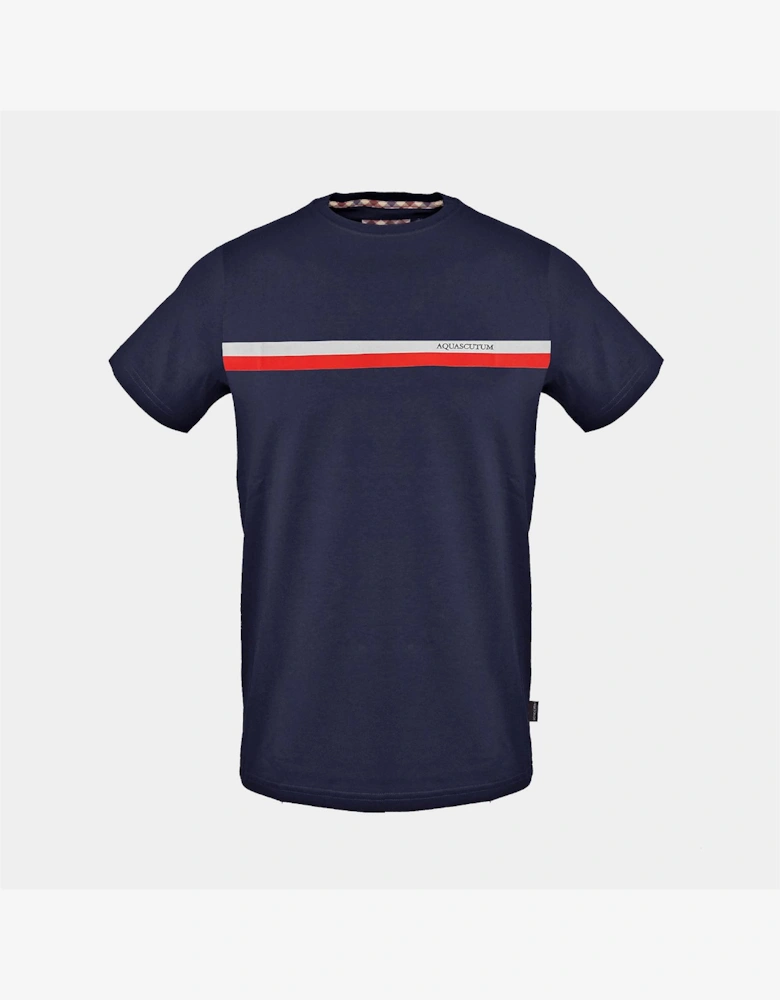 Printed Logo Crew Neck Short Sleeve T-Shirt