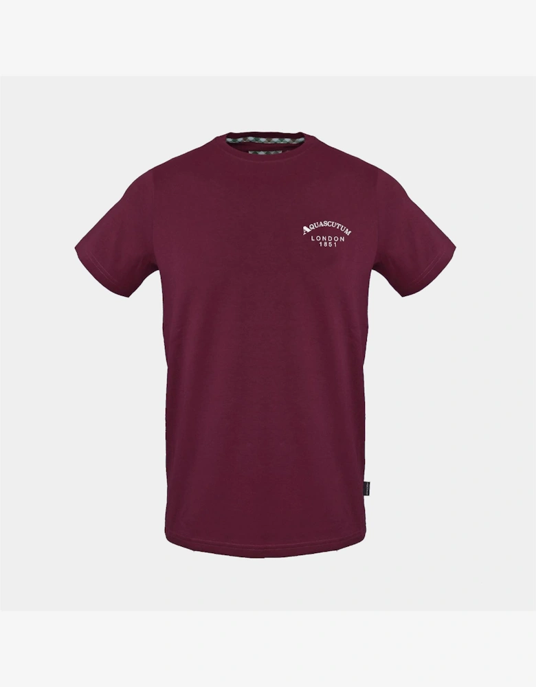 Wordmark Crew Neck Short Sleeve Regular Fit T-Shirt