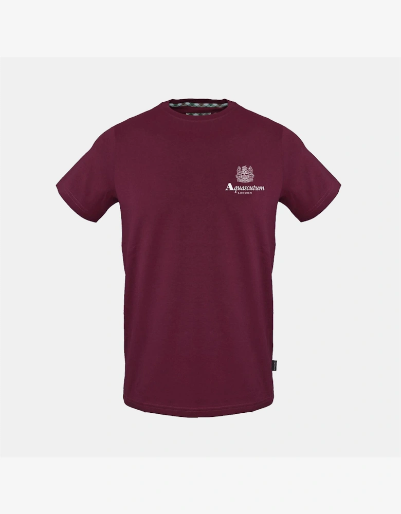 Printed Logo Crew Neck Short Sleeve T-Shirt