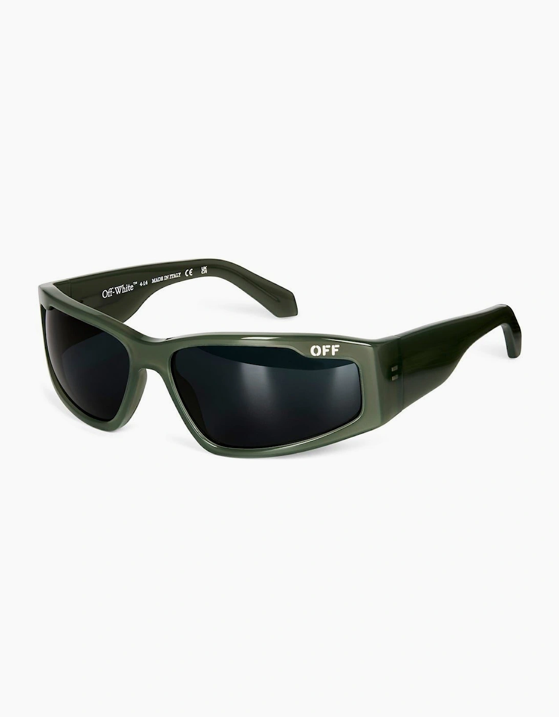 Off-White Men's Olive Kimball Rectangle Full Rim Sunglasses - Size One Size