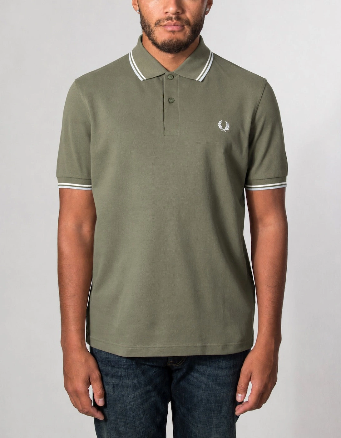 Regular Fit Twin Tipped Fred Perry Polo Shirt
