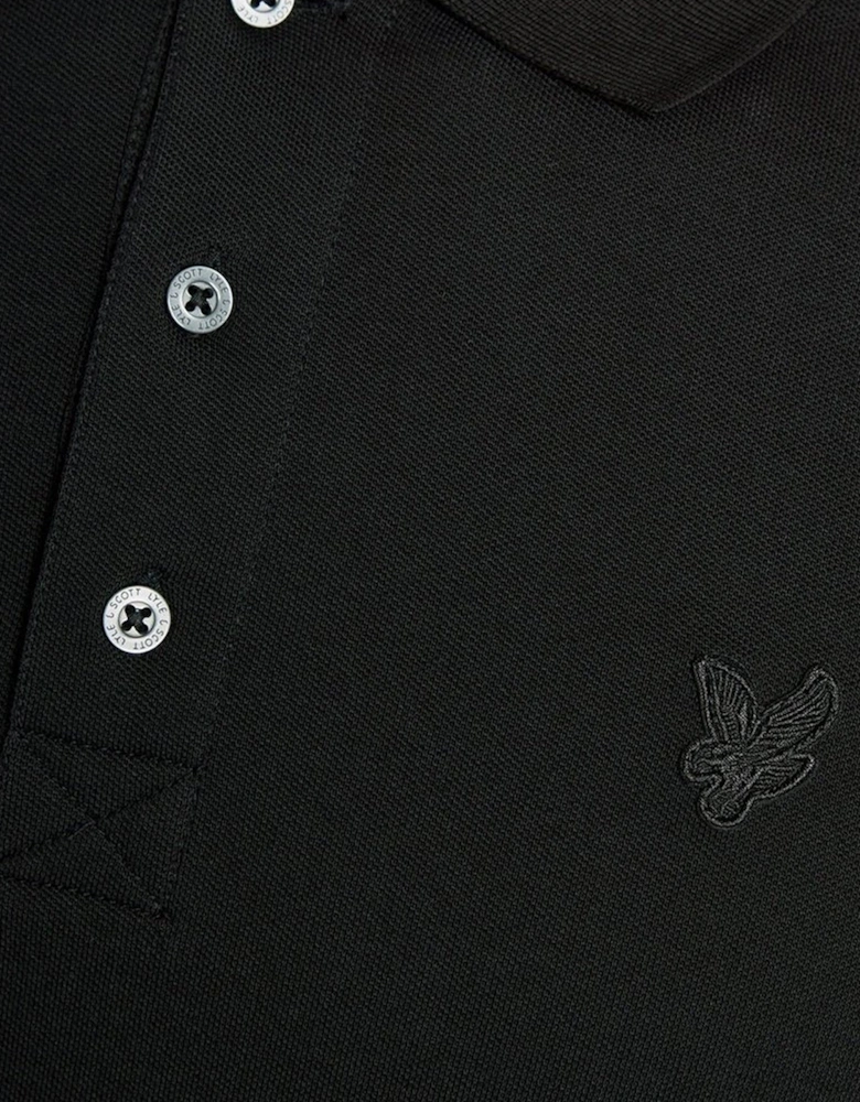 Lyle & Scott Superfine Polo Shirt JET BLACK