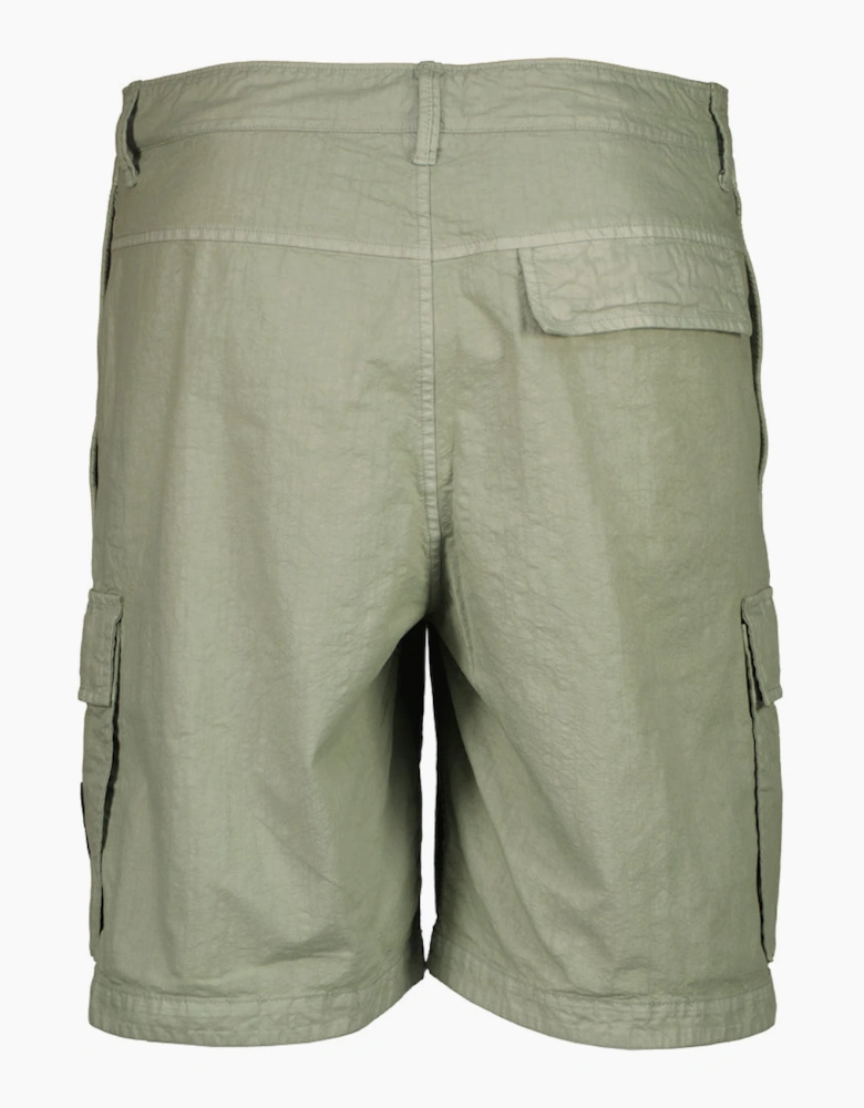 Nylon Panama Cargo Bermudas