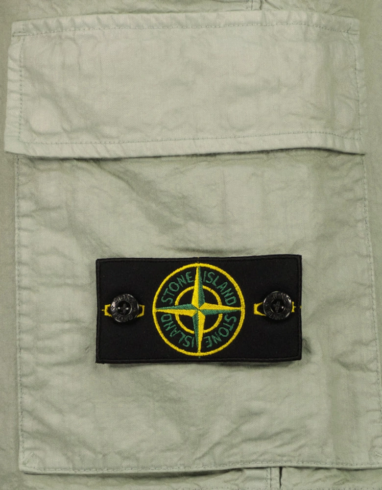 Nylon Panama Cargo Bermudas