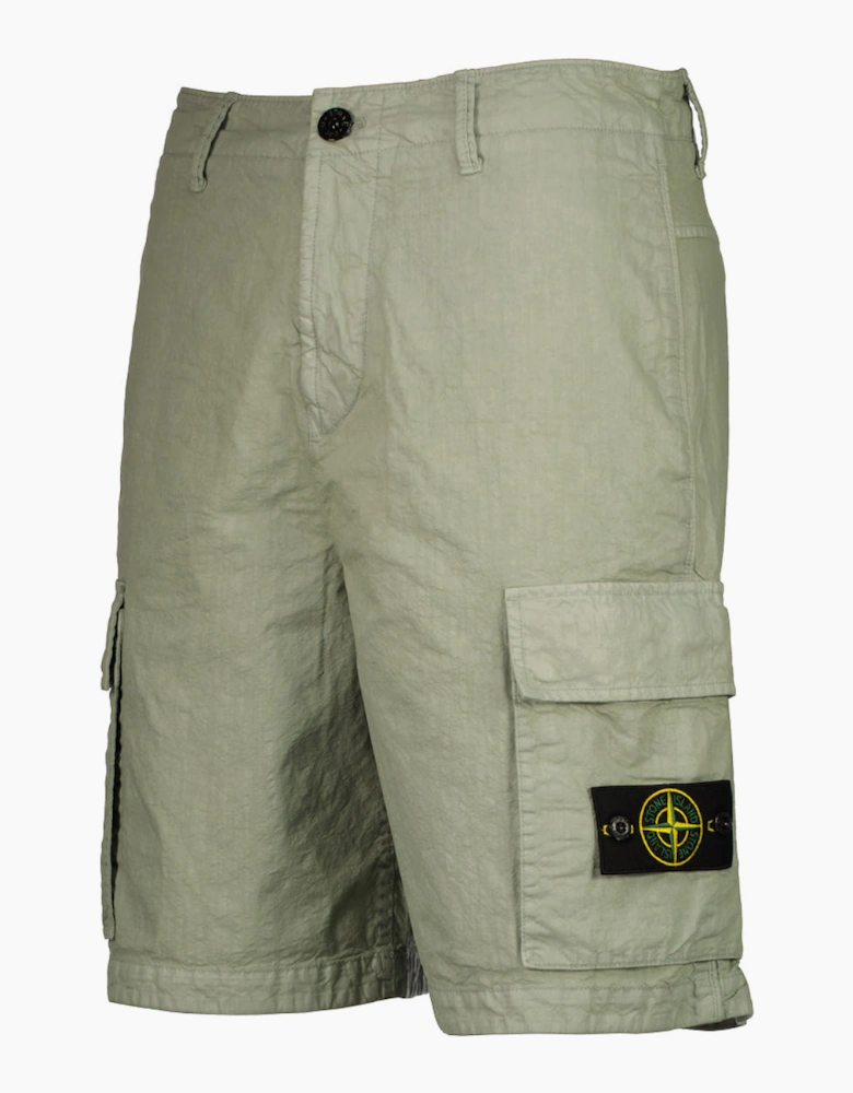 Nylon Panama Cargo Bermudas