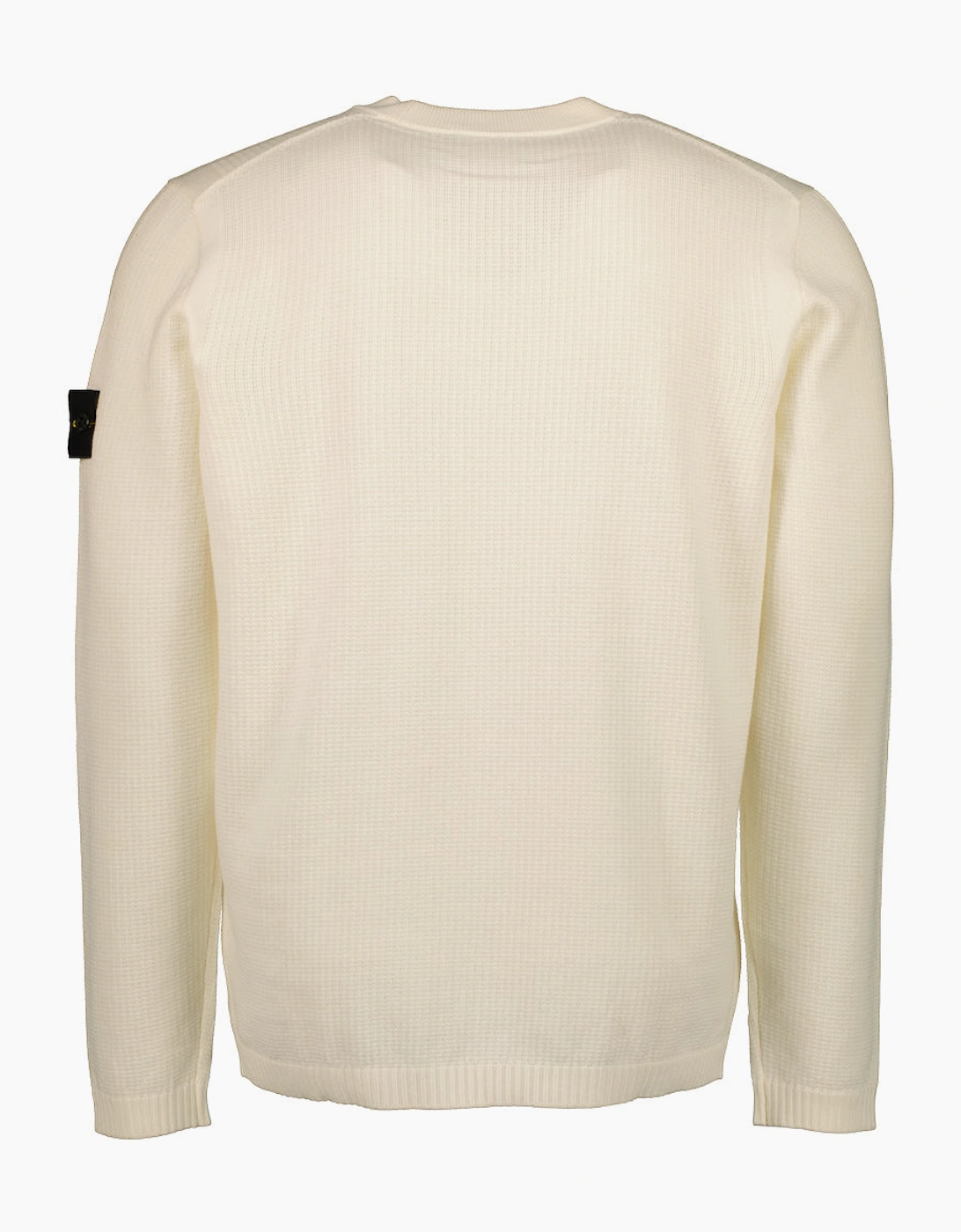 Crewneck Knitted Cotton Jumper
