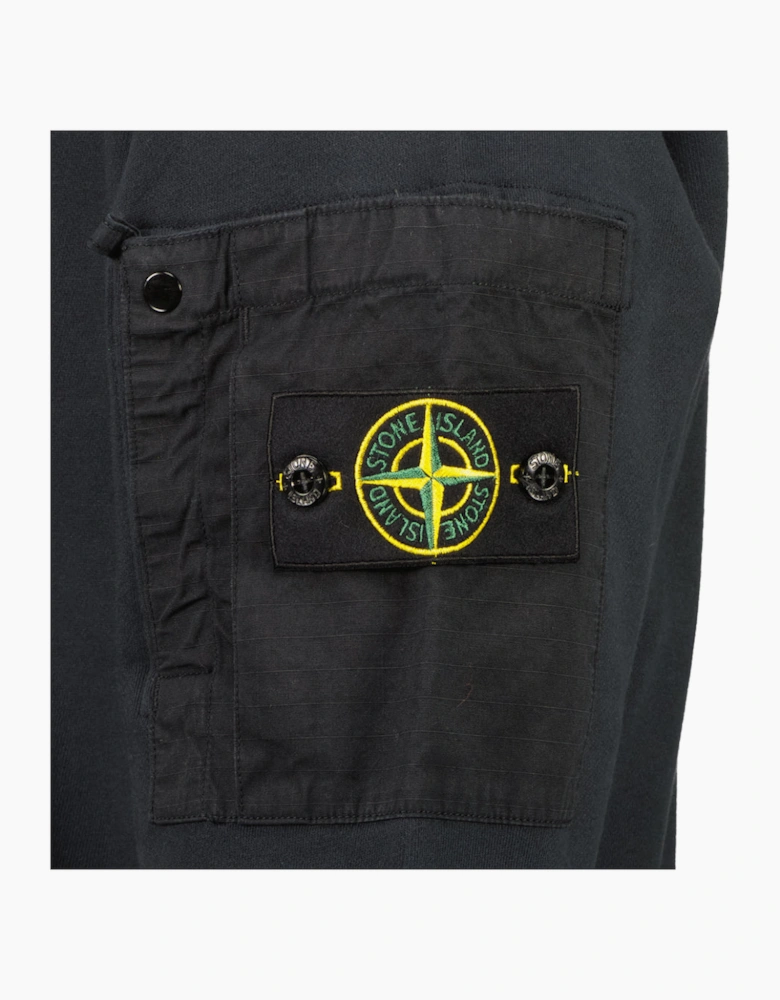 Cotton Fleece Pocket Sweatshirt